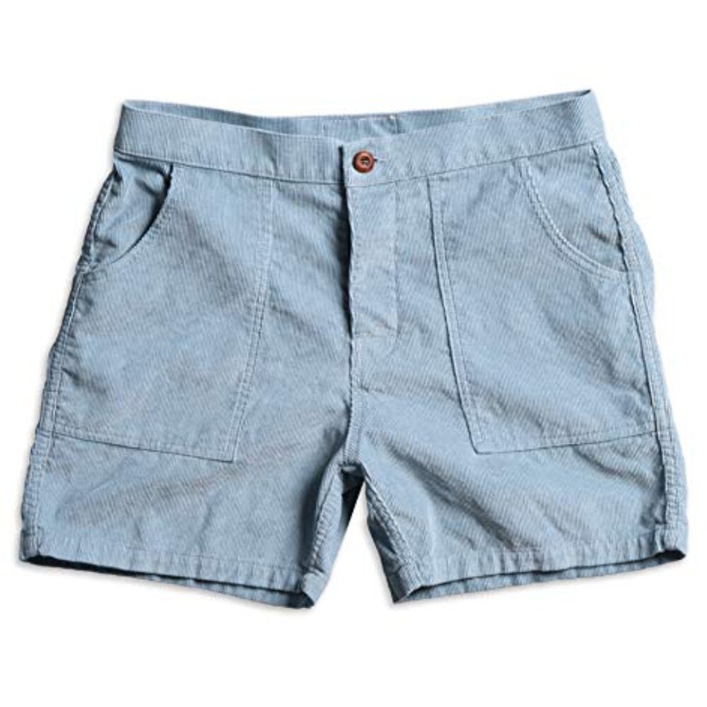 *SOLD* Birdwell Beach Britches Light Blue Corduroy Shorts
